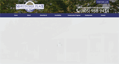 Desktop Screenshot of martindaleplace.com